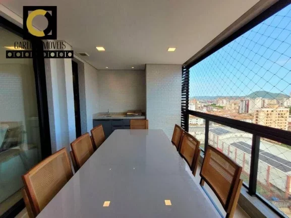 Imagem Vende-se apartamento alto padrão em andar alto na Aparecida - Santos