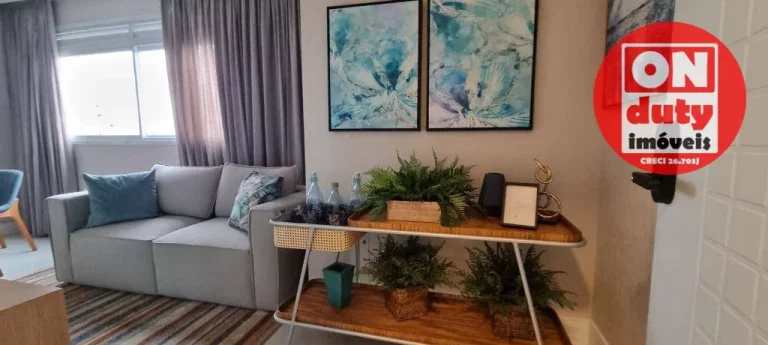 Imagem Apartamento com 1 dormitório à venda, 44 m² por R$ 640.000,00 - Ponta da Praia - Santos/SP