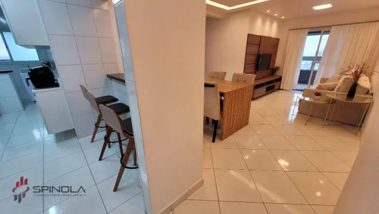 Imagem Apartamento com 2 dormitórios à venda, 83 m² por R$ 595.000,00 - Ocian - Praia Grande/SP