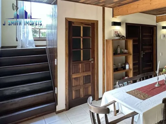 Imagem Casa Rústica, Mista alvenaria/madeira de lei, 3 dorms/1ste, gourmet