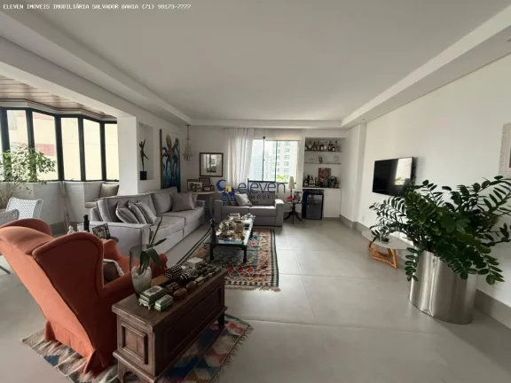 Imagem Apartamento para Venda em Salvador, Horto Florestal, 4 dormitórios, 3 suítes, 5 banheiros, 3 vagas
