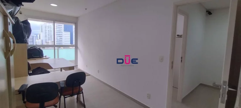 Imagem Sala comercial completa com sala de reunião e copa na Vila Rica, Santos