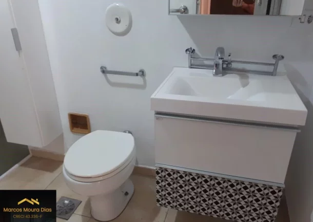 Imagem Apartamento em Perdizes, 67m2, 1 Dormitório, 2 banheiros e 1 vaga. Edifício com portaria 24 hs e Elevadores