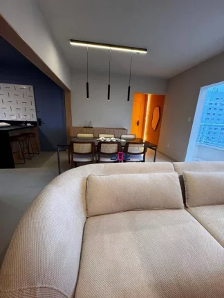 Imagem Apartamento com 3 dormitórios à venda, 96 m² por R$ 1.300.000,00 - Boqueirão - Santos/SP