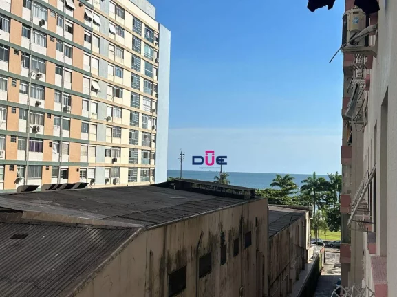 Imagem Apartamento com 2 dormitórios à venda, 57 m² por R$ 400.000 - Embaré - Santos/SP