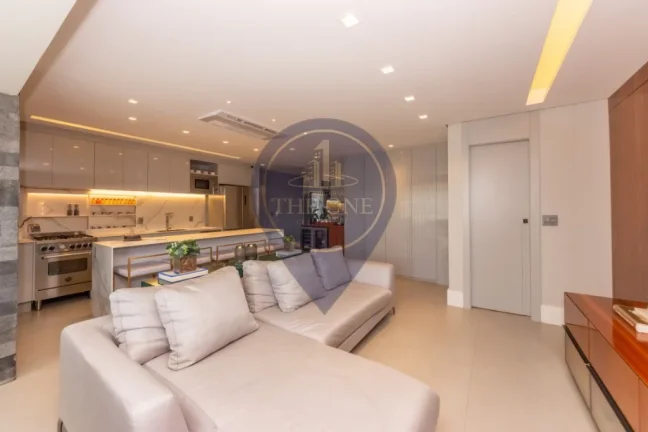 Imagem Luxuoso apartamento de 2 suítes na Vila Gumercindo, São Paulo-SP: 2 quartos, 2 salas, 3 banheiros, 2 vagas, 103m². Venha conferir!