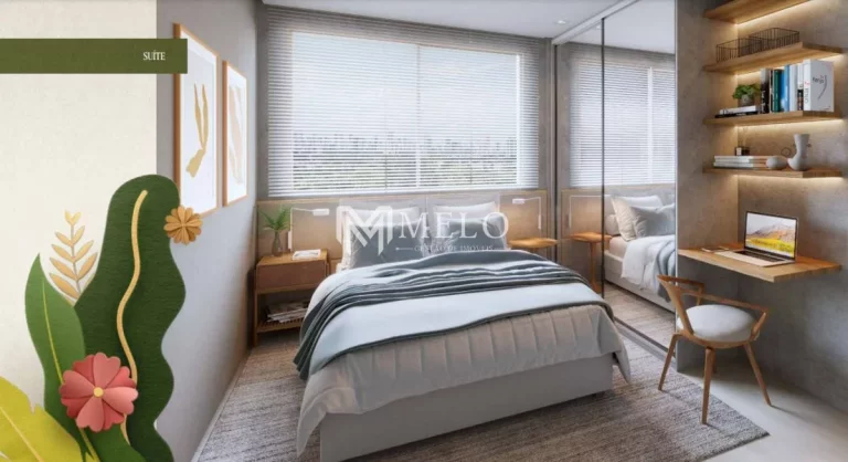 Imagem Parque das Palmeiras- 56,15m²,com 2 ou 3 quartos (01 suíte), sala, cozinha, varanda, wc..