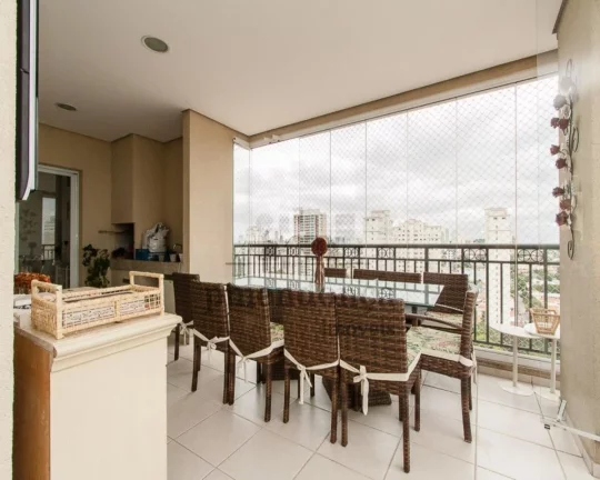 Imagem Vila Romana apartamento a venda 3 suites, 4 vagas, varanda gourmet, 223m2