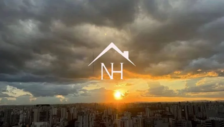 Linda Cobertura de 404m c/ 5 suítes, terraço gourmet, 5 vagas, home office, jacuzzi, pé direito duplo e uma vista exuberante de SP