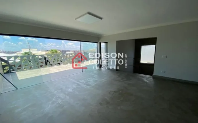 Imagem "Pronto para Morar" Linda casa nova a venda no Reserva do Engenho em Piracicaba com 3 Suítes.