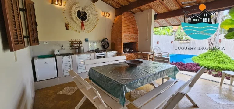 Imagem Casa para temporada em Juquehy - Lado direito, 200m da praia, 4 dorm. 1 suíte, piscina, churrasqueira, 3 vagas.| Juquehy Imobil