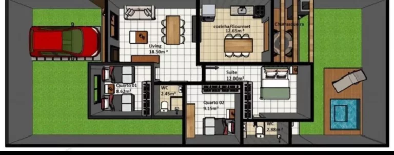 Imagem Casa no Luar da Barra - Excelente 3/4 com Suíte, 90m² e Vaga de Garagem!