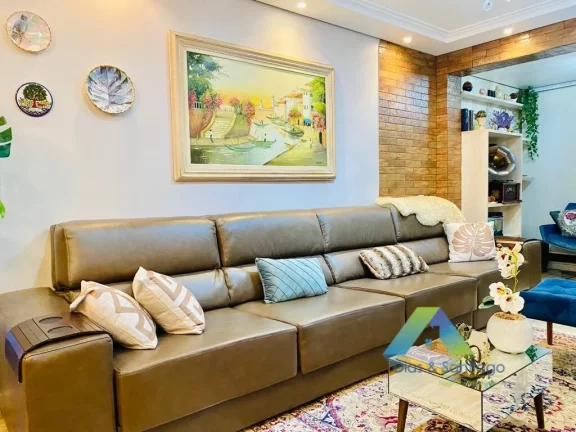 Imagem Excelente apartamento com 117m² de Alto Padrão Mobilado com 3 vagas de garagem coberta!