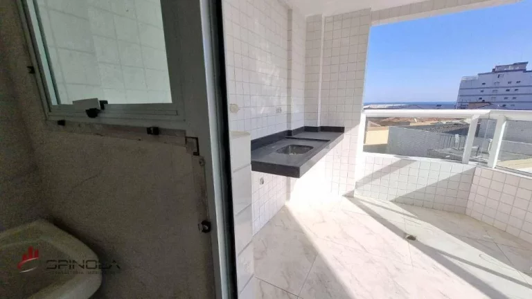 Imagem Apartamento com 2 dormitórios à venda, 75 m² por R$ 489.000,00 - Vila Caiçara - Praia Grande/SP
