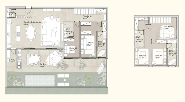 Imagem Apartamento 3 Dormitórios para venda em Florianópolis - SC