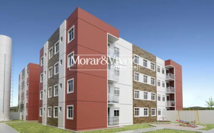 Imagem Apartamento para Venda em São José dos Pinhais, Cidade Jardim, 2 dormitórios, 1 banheiro, 1 vaga