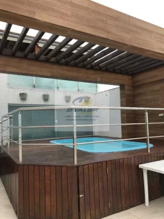 Imagem Vendo Apartamento Duplex, com 120 m², 02 Quartos (Sendo 01 suíte), 02 Vagas de Garagem.