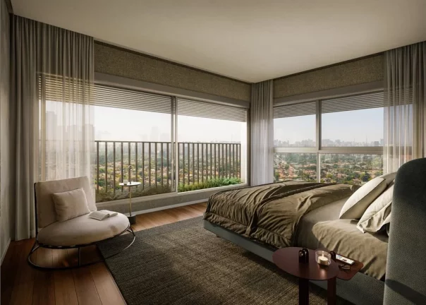 Imagem Imperdível: Apartamento à venda no Itaim Bibi, São Paulo-SP, 3 quartos, 3 suítes, 4 banheiros, 3 vagas de garagem, 200 m² - Condomínio Orla Paulistana!
