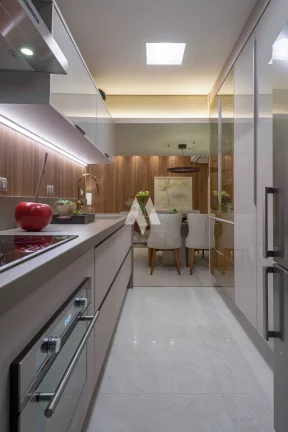 Imagem Apartamento Padrão/Praia Grande 1 quarto ,sala e cozinha integrada