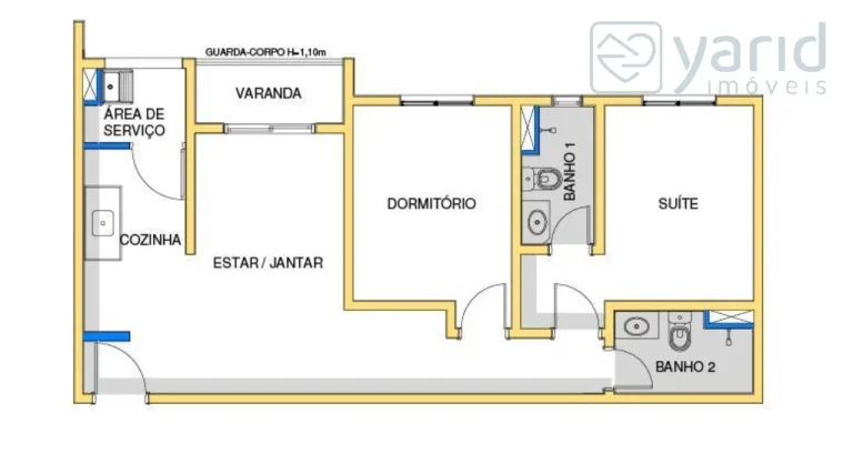 Imagem LINDO APARTAMENTO MOBILIADO À VENDA NO BRISAS BOSQUE ITIRAPINA, CIDADE LUIZA, JUNDIAÍ SP