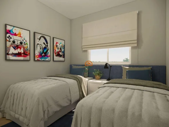 Imagem Apartamento com 2 dormitórios à venda, 49 m² por R$ 285.201,75 - Villa Paradiso - Lagoa Santa/MG