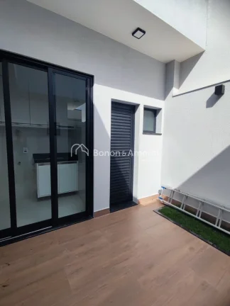 Imagem Casa tÃ©rrea em condomÃ­nio em PaulÃ­nia, com 140mÂ² de construÃ§Ã£o.
SÃ£o 3 dormitÃ³rios, todos suÃ...