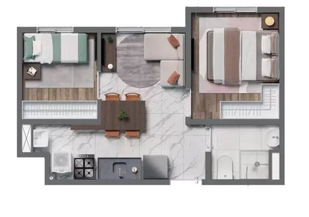 Imagem APARTAMENTO RESIDENCIAL em São Paulo - SP, Vila Palmeiras