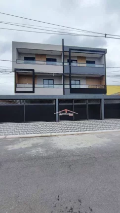 Casa com 2 dormitórios à venda, 60 m² por R$ 350.000 - Tude Bastos - Praia Grande/SP