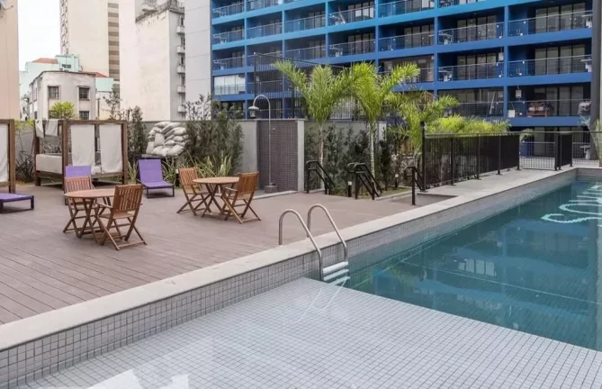 Imagem Studio mobiliado na Bela Vista com vaga e lazer
