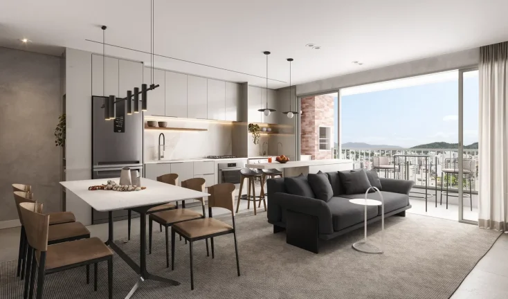 Imagem APARTAMENTO com 2 dormitórios à venda por R$ 826.660,09 no bairro América - JOINVILLE / SC