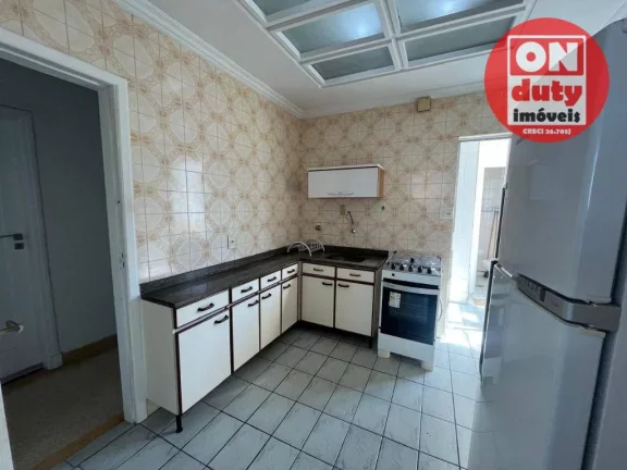 Imagem Apartamento com 2 dormitórios para alugar, 80 m² por R$ 3.800,00/mês - Boqueirão - Santos/SP
