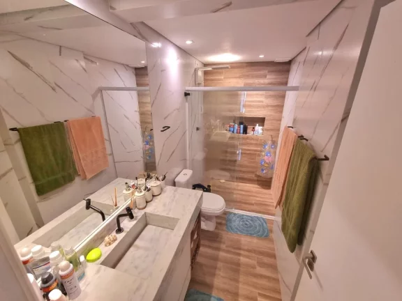 Imagem Apartamento 2 Quartos, 1 Vaga - José Menino - Santos/SP