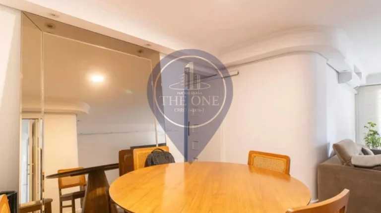 Imagem Apartamento para locação na Vila Olímpia, São Paulo-SP: 3 quartos, 1 suíte, 2 salas, 2 banheiros, 2 vagas de garagem, 121m².