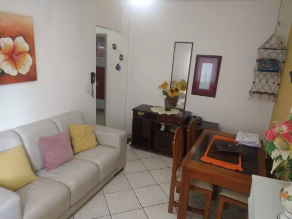 Imagem Apartamento com 1 dormitório à venda, 41 m² por R$ 195.000 - Caiçara - Praia Grande/SP