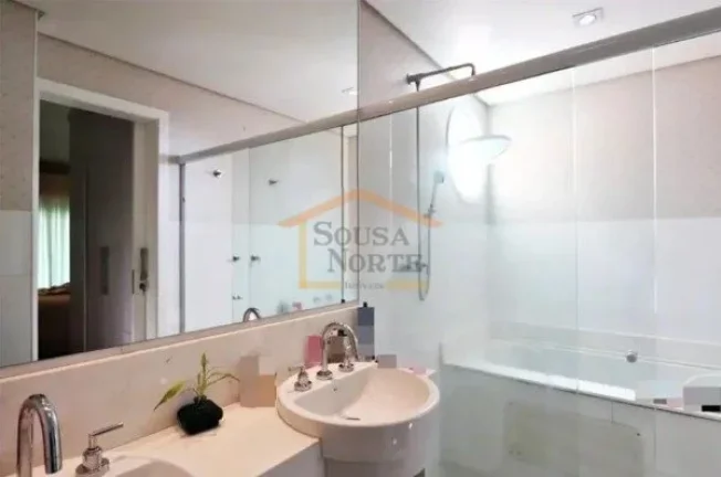 Imagem Apartamento mobiliado, 223m², 4 suítes, 6 banheiros, varanda gourmet, banheira de hidromassagem, a...