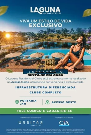 Imagem Laguna Residencial Clube | Resende RJ. Parcelas a partir de ( R$1019,24 )