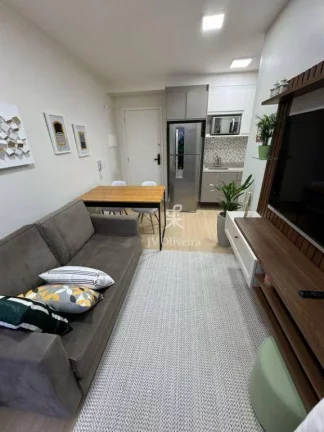 Imagem Apartamento Porteira Fechada com 2 dormitórios à venda, 37 m² por R$ 550.000 - Barra Funda - São Paulo/SP