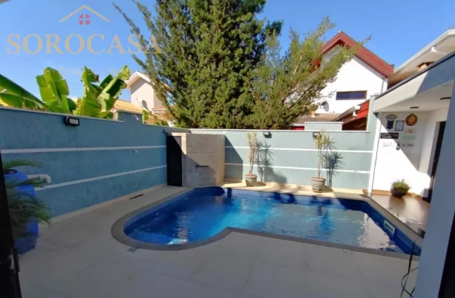 Imagem Casa à Venda - Sobrado 3 suítes Piscina - Cond. Vila dos Inglezes