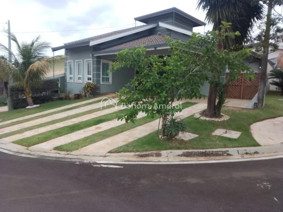 Imagem Linda casa térrea com 202 m², localizada no desejado condomínio Villagio Fiorentino. O imóvel co...