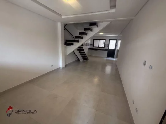 Imagem Sobrado com 3 dormitórios à venda, 108 m² por R$ 550.000,00 - Vila Caiçara - Praia Grande/SP