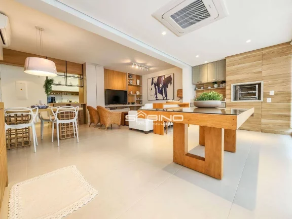 Imagem Apartamento Pé na Areia para Locação, com 3 Dormitórios 1 Suíte 123m² - Riviera de São Lourenço - Bertioga SP