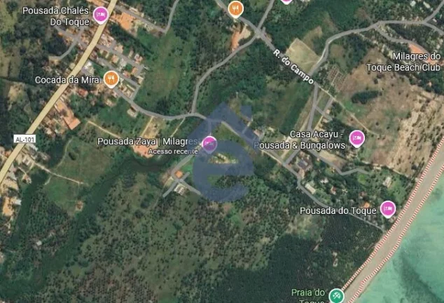 Imagem Terreno em área litoranea de São Miguel dos Milagres, Alagoas, 5.850m2