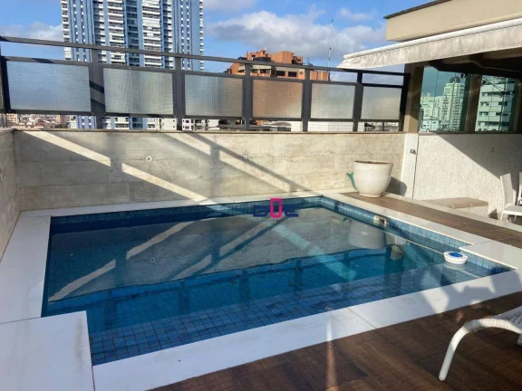 Imagem Cobertura Duplex Impecável com 4 dormitórios sendo 2 suítes, Piscina, Gourmet e 3 Vagas