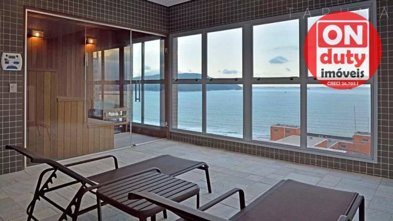 Imagem Apartamento com 1 quarto para alugar, 46 m² por R$ 6.000/mês - Boqueirão - Santos/SP