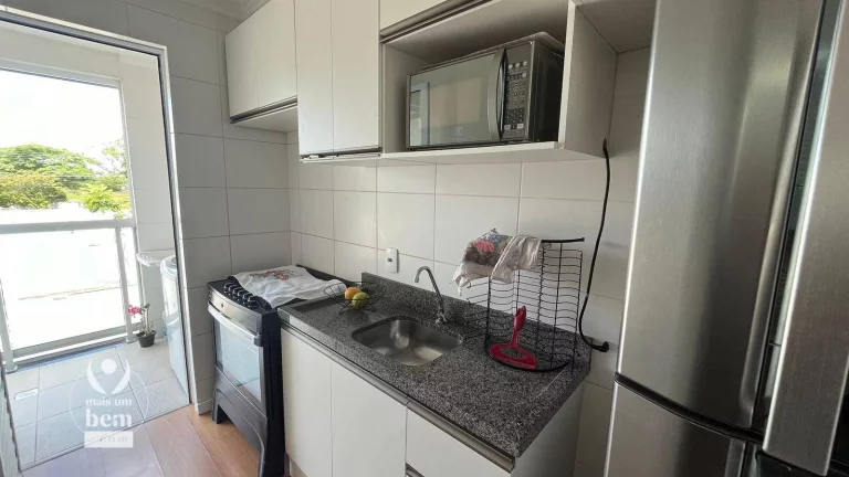 Imagem Apartamento com 2 quartos à venda, 46 m² por R$ 280.000 - Atuba - Pinhais/PR