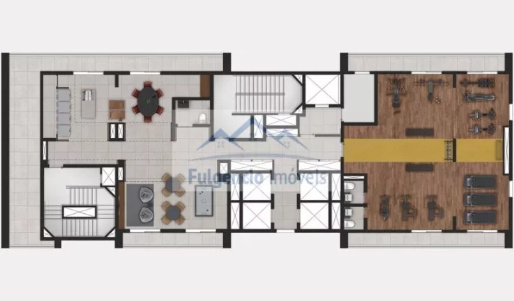 Imagem Apartamento Studio de 21,25m² na Alameda Jauaperi - Moema