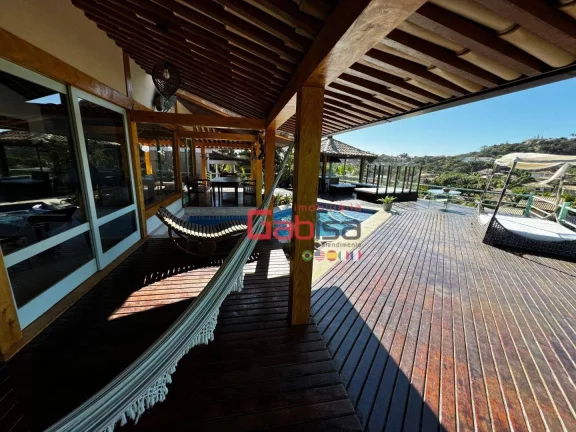 Imagem Casa com 5 dormitórios para alugar, 301 m² por R$ 3.280,01/dia - Ferradurinha - Armação dos Búzios/RJ