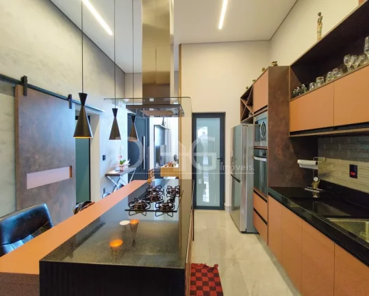 Imagem Casa térrea para venda com 3 suítes / Condomínio Reserva Real / Paulínia/SP