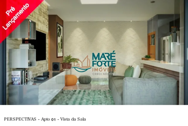 Imagem APARTAMENTO NOVO COM 70M² A 250 METROS DA ORLA DO PEREQUÊ-AÇÚ!