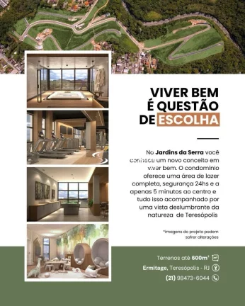 Imagem Terreno à venda, 273 m² por R$ 225.000 - Ermitage - Teresópolis/RJ